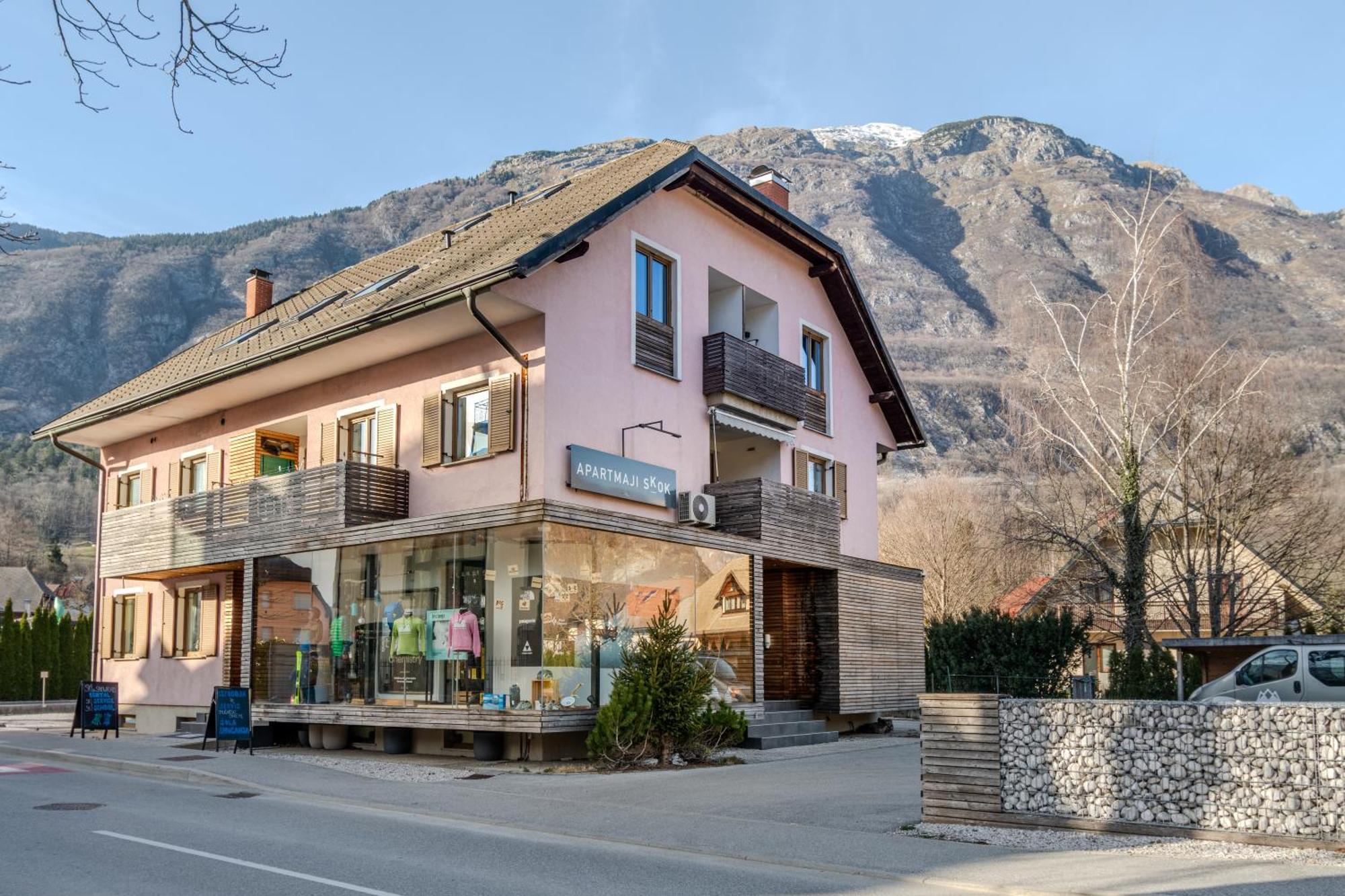 Apartments Skok With Rafting And Free Parking Bovec Exterior foto