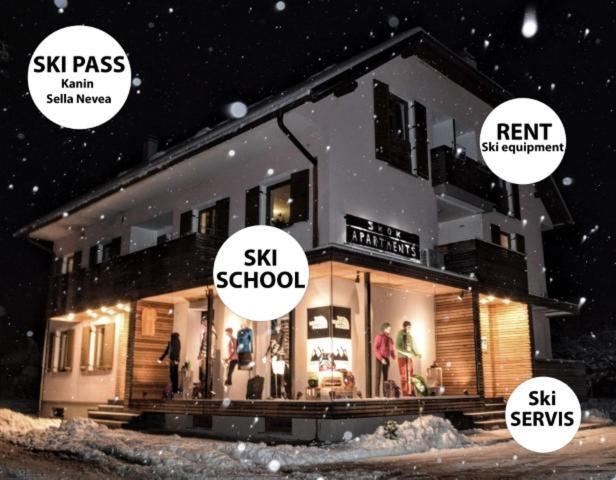 Apartments Skok With Rafting And Free Parking Bovec Exterior foto